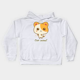 cute animals Kids Hoodie